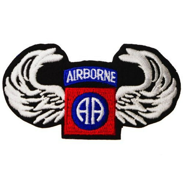 US ARMY 82ND AIRBORNE DIVISION ABD FLAG STYLE PATCH AA ALL AMERICAN VETERAN